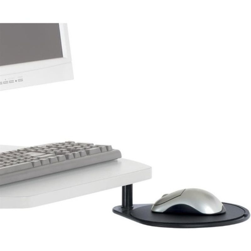 Ergotron Swing-Out Mouse Shelf - 203.2 mm Width x 228.6 mm Depth - Black - Stee