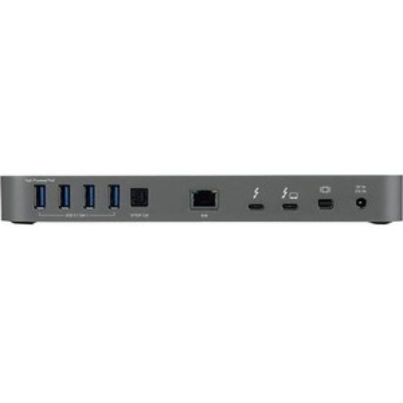 OWC Thunderbolt 3 Dock with 14 ports, including USB, SD/microSD, and Mini DisplayPort, for seamless notebook connectivity.