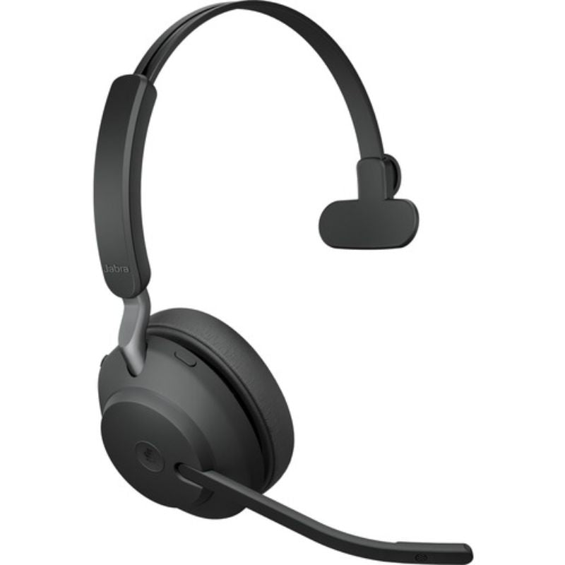 Jabra Evolve2 65 Headset - Mono - USB Type A - Wireless - Bluetooth - Over-the-