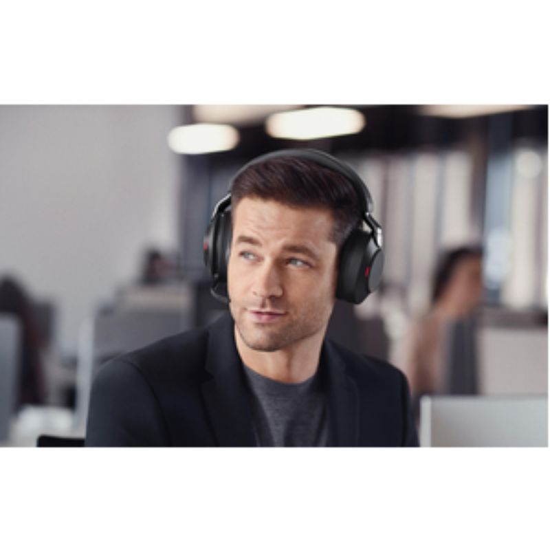 Jabra Evolve2 85 Headset - Stereo - Wireless - Bluetooth - Over-the-head - Bina