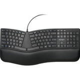 Kensington Pro Fit Ergo Wired Keyboard - Cable Connectivity - USB Type A Interf