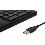 Kensington Pro Fit Ergo Wired Keyboard - Cable Connectivity - USB Type A Interf