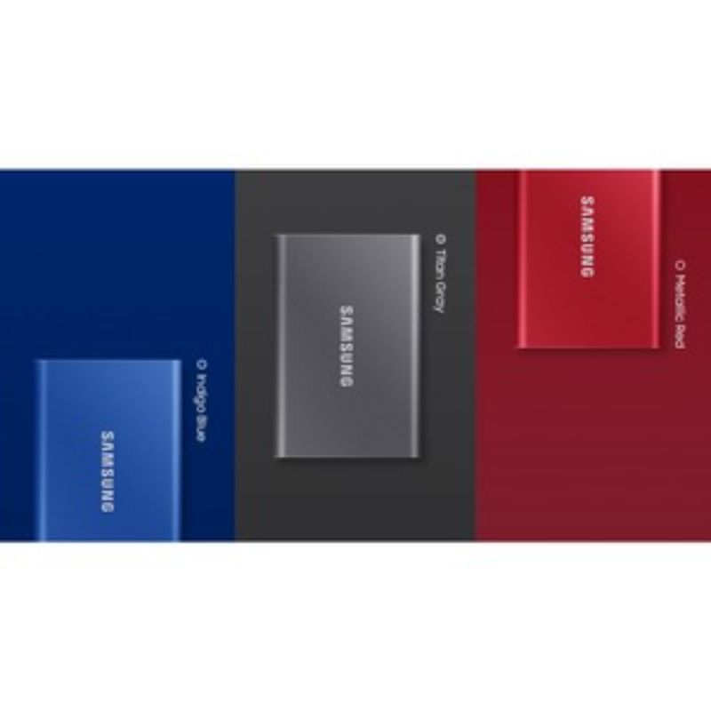 Samsung T7 MU-PC2T0T/WW 2 TB Portable Solid State Drive - External - PCI Expres