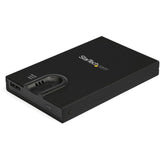 Startech Biometric Enclosure - Encrypted USB 3.0 2.5" SATA Hard Drive Enclosure