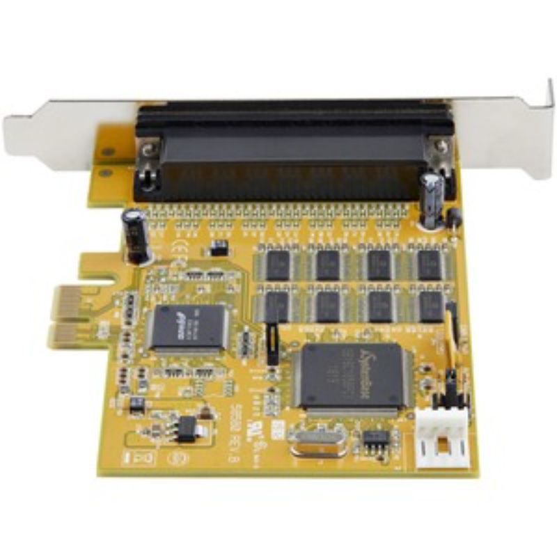 Startech 8-Port PCI Express RS232 Serial Adapter Card - PCIe RS232 Serial Card