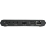 Startech Thunderbolt 3 Mini Dock - Portable Dual Monitor w/HDMI 4K 60Hz - 2X US