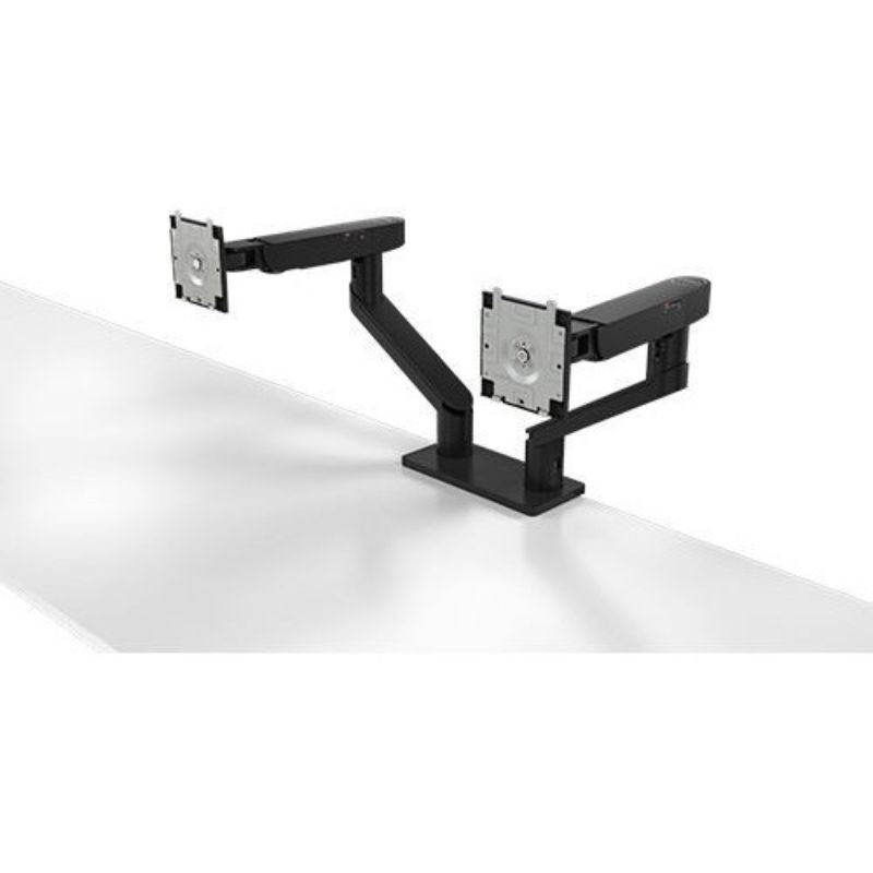 Dell MDA20 Desk Mount for Monitor - Black - 2 Display(s) Supported - 68.6 cm (2