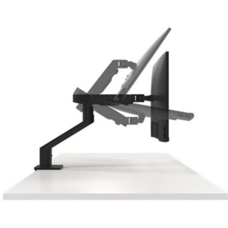 Dell MDA20 Desk Mount for Monitor - Black - 2 Display(s) Supported - 68.6 cm (2