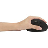 Kensington ProFit Left-Handed Ergo Wireless Mouse - Wireless - Black - USB - 16