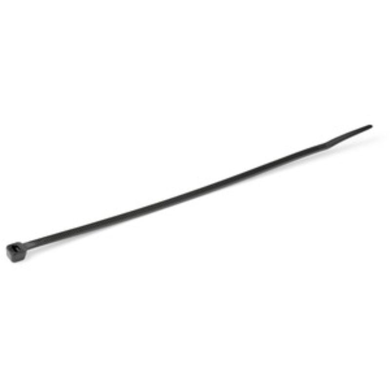StarTech.com 100 Pack 10" Cable Ties - Black Extra Large Nylon/Plastic Zip Tie