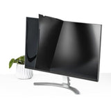 Startech 32-inch monitor privacy screen with blue light filtering, anti-glare matte finish, and antibacterial protection.