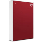 Seagate One Touch STKY1000403 1 TB Portable Hard Drive - External - Red - Noteb