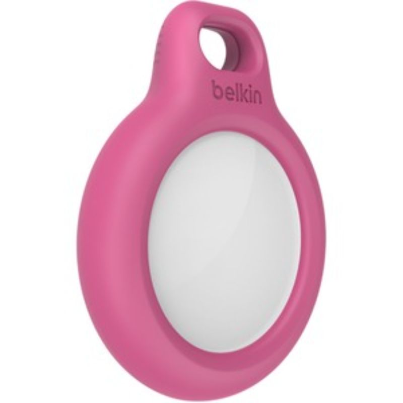 Belkin Secure Holder with Key Ring for AirTag - Pink