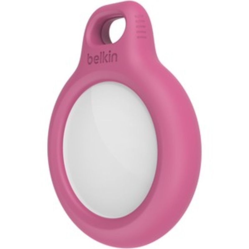 Belkin Secure Holder with Key Ring for AirTag - Pink