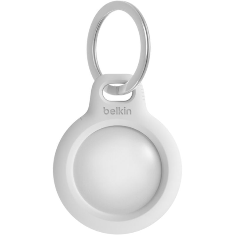 Belkin Secure Holder with Key Ring for AirTag - White