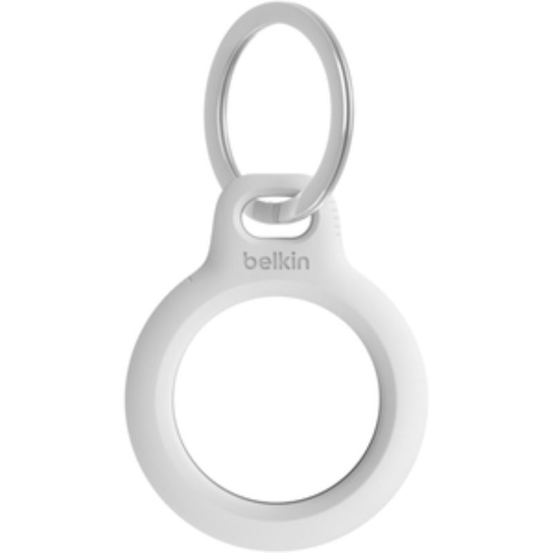 Belkin Secure Holder with Key Ring for AirTag - White