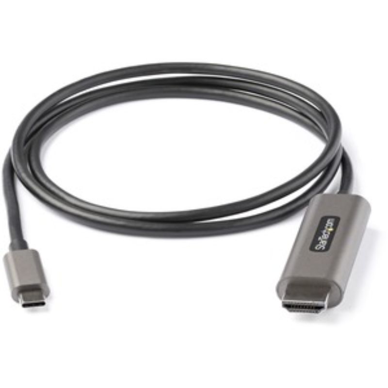 StarTech.com 3ft USB C to HDMI Adapter for 4K 60Hz HDR10 displays, providing vivid images and seamless connectivity for devices.