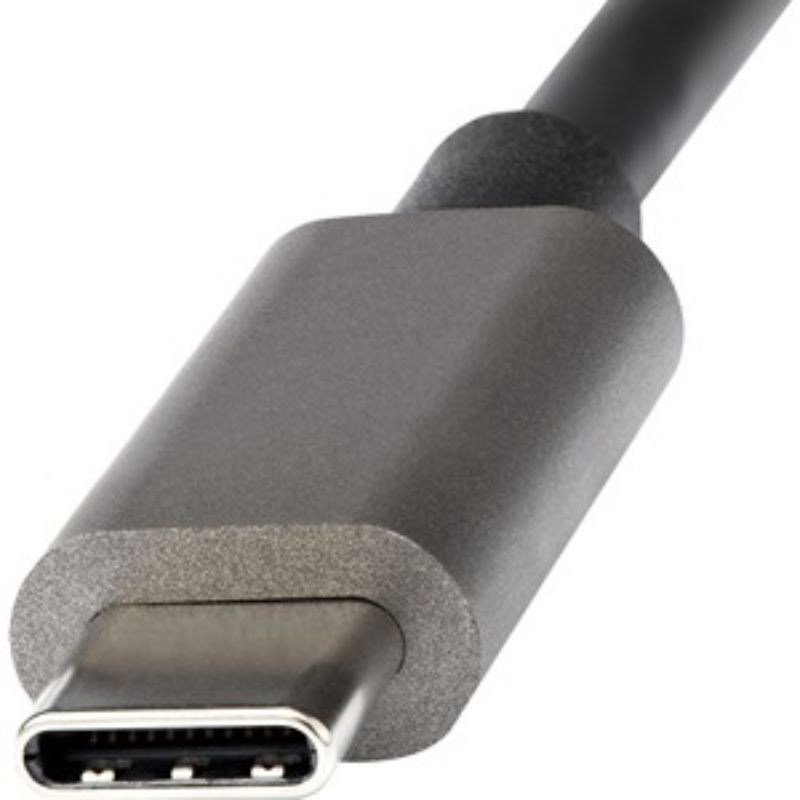 StarTech.com 6ft USB C to HDMI Adapter connects USB-C devices to HDMI displays, delivering 4K 60Hz HDR10 video quality.