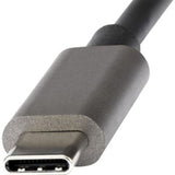 StarTech.com 6ft USB C to HDMI Adapter connects USB-C devices to HDMI displays, delivering 4K 60Hz HDR10 video quality.