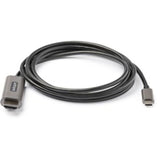 6ft USB-C to HDMI cable supporting 4K 60Hz HDR10 for seamless audio/video connection to displays and devices.