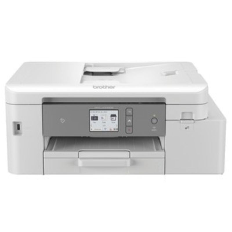 Brother MFC-J4440DW wireless multifunction printer with color printing, scanning, copying, faxing, and high-volume ink technology.