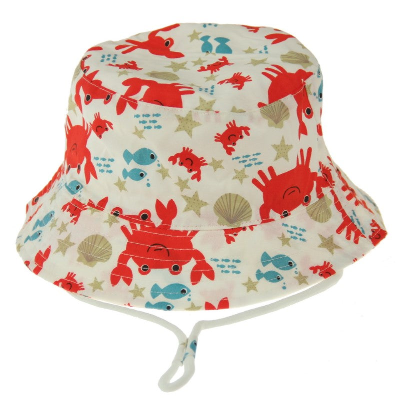 Hat - Crab Kids Bucket Hat 50cm - 50cm - Set of 2