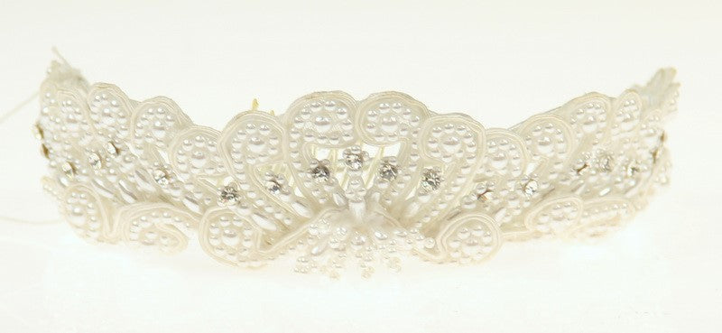 Bridal Headpiece - Pearl Tiara - Smartfox