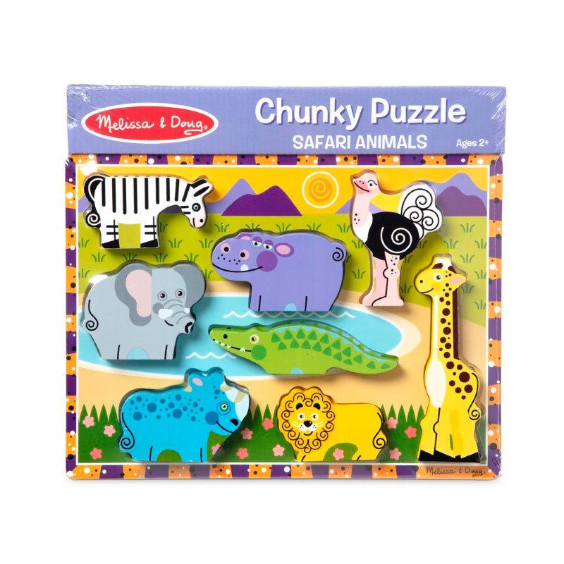 Safari Chunky Puzzle - 8 Pieces