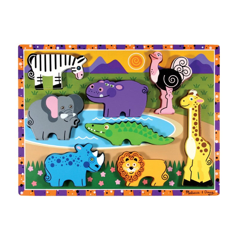 Safari Chunky Puzzle - 8 Pieces