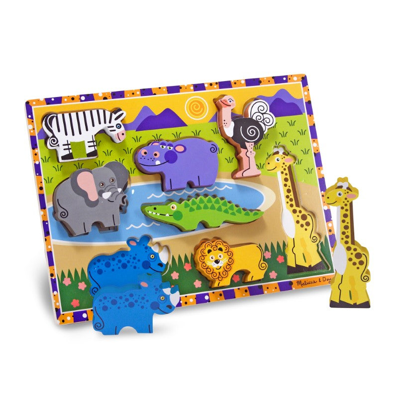 Safari Chunky Puzzle - 8 Pieces