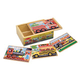 Vehicle Puzzles in a Box - Melissa & Doug