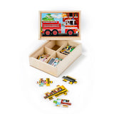 Vehicle Puzzles in a Box - Melissa & Doug