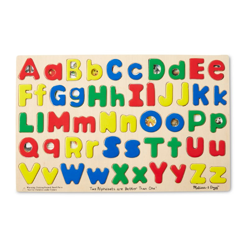 Puzzle - Upper and Lowercase Alphabet - Melissa & Doug