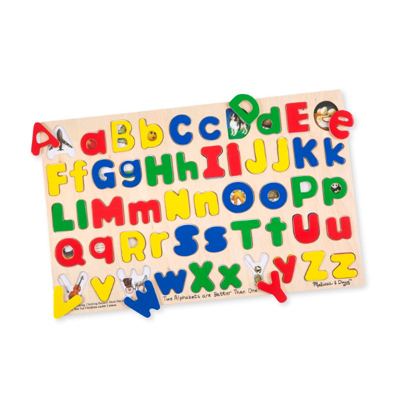 Puzzle - Upper and Lowercase Alphabet - Melissa & Doug