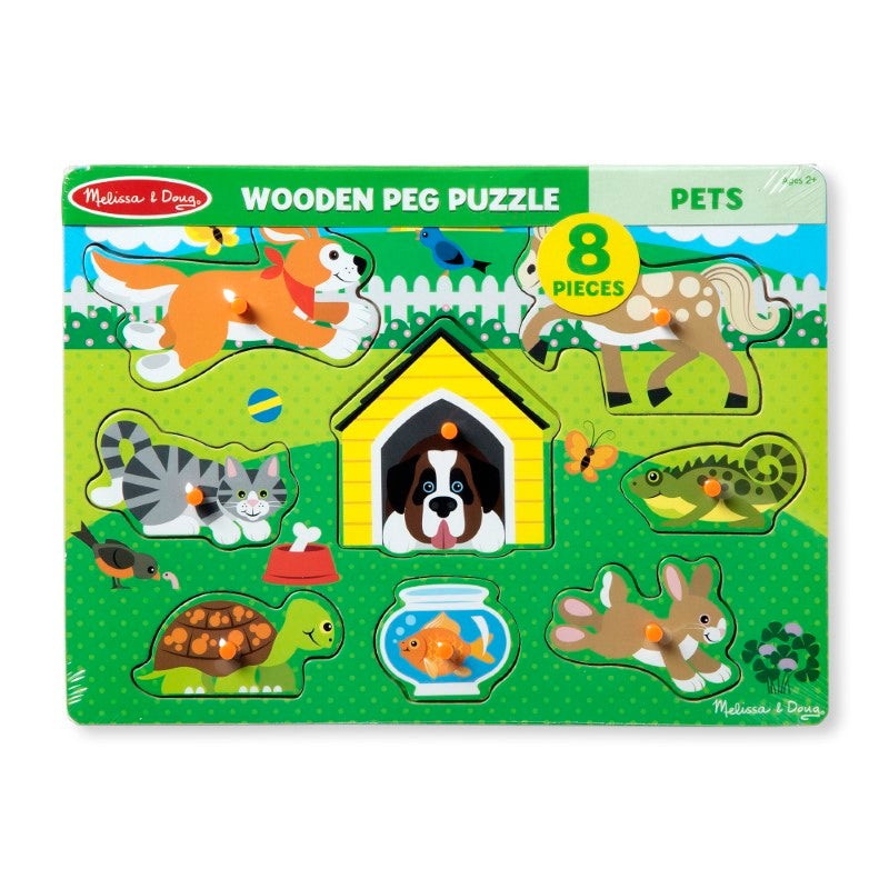 Pets Peg Puzzle - Melissa & Doug