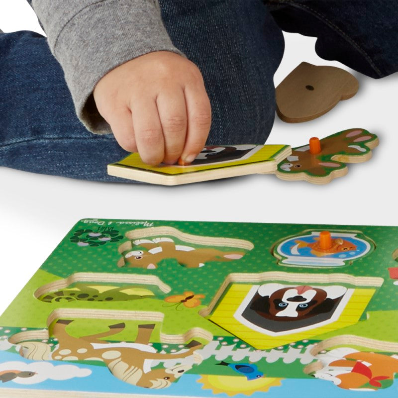 Pets Peg Puzzle - Melissa & Doug