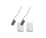 Flex Lite Toilet Brush 2-Pack (Grey) - Joseph Joseph