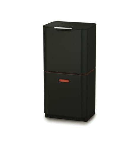 Totem Max 60L Recycling Bin - Carbon Black - Joseph Joseph