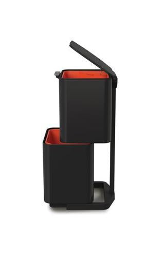 Totem Max 60L Recycling Bin - Carbon Black - Joseph Joseph