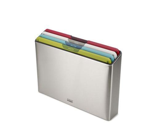 Folio Icon Steel 4-Piece Board Set (Multicolour) - Joseph Joseph