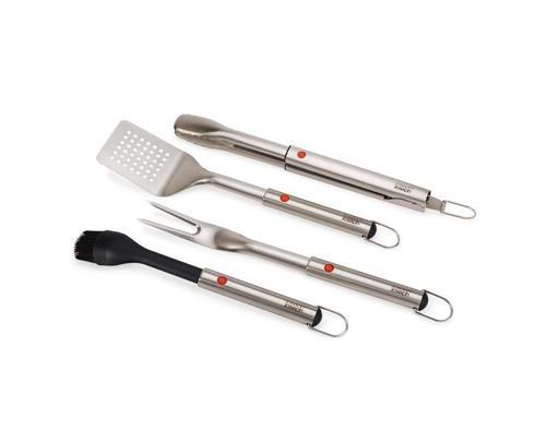 GrillOut 4-Piece BBQ utensil set with Case - Joseph Joseph