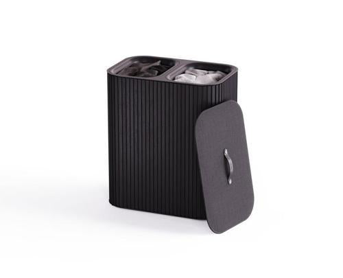Tota Luxe 90L Laundry Basket (Black) - Joseph Joseph
