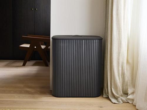 Tota Luxe 90L Laundry Basket (Black) - Joseph Joseph