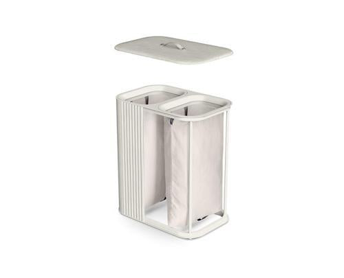 Tota Luxe 90L Laundry Basket (Ecru) - Joseph Joseph