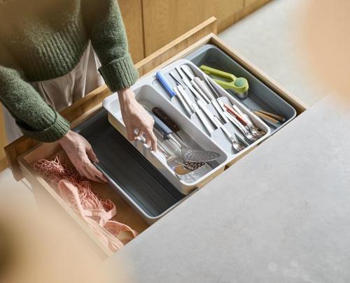 DrawerStore Expanding Tiered Tray - Joseph Joseph
