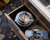 Nest 9 Steel Bowl Set - Joseph Joseph