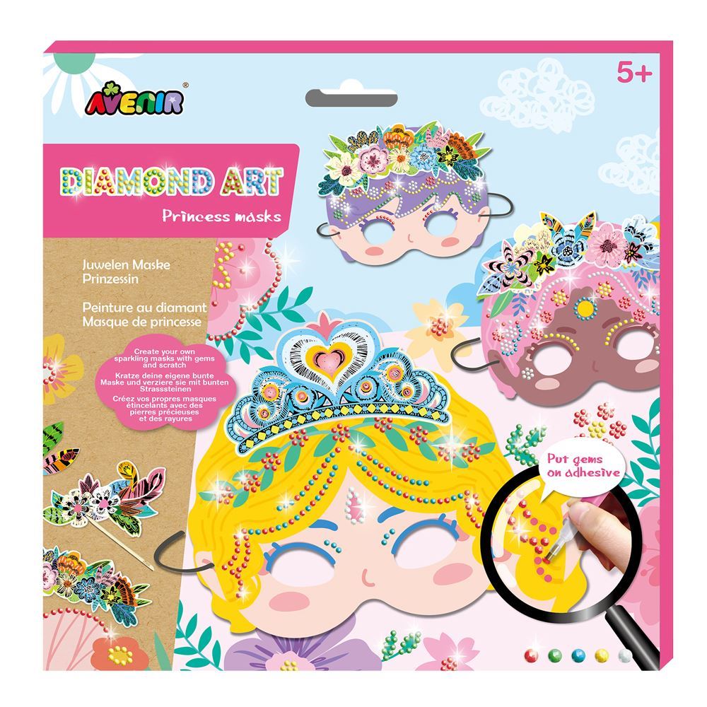 Avenir - Diamond Art - Princess Masks