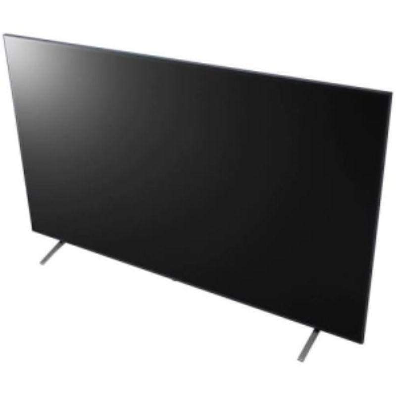 LG 75-inch UHD Commercial TV with 4K resolution, 300 nits brightness, and webOS for vibrant digital signage.