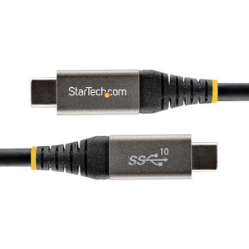 StarTech.com 2m USB-C cable for fast data transfer, charging, and 8K video output with durability and compatibility features.