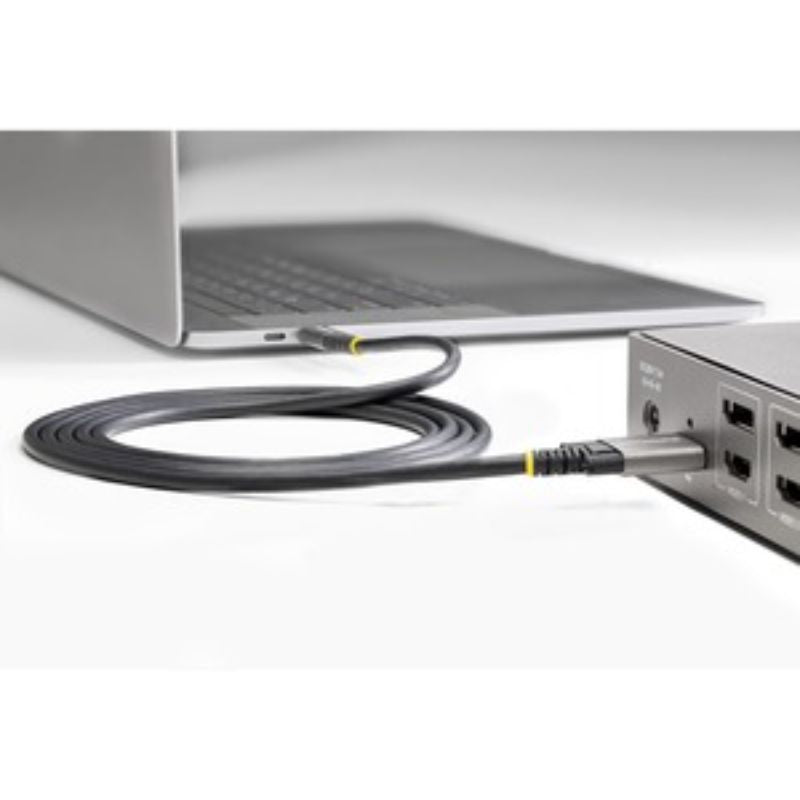 StarTech.com 50 cm Side Screw Locking USB-C Gen 2 10Gbps Cable - 50 cm USB-C Dat